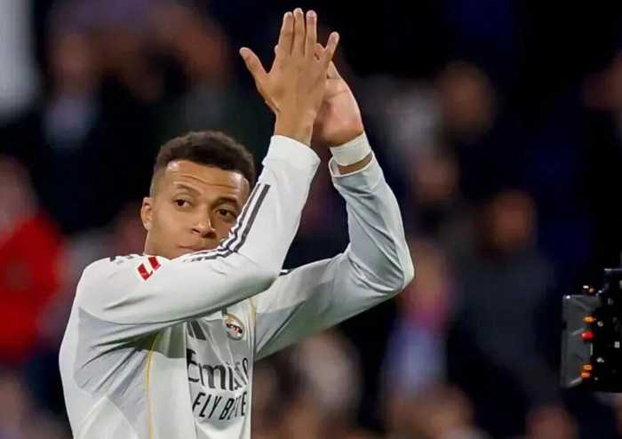 姆巴佩19场19球助皇马2比0胜莱万特